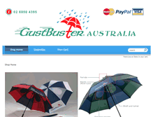 Tablet Screenshot of gustbusteraustralia.com